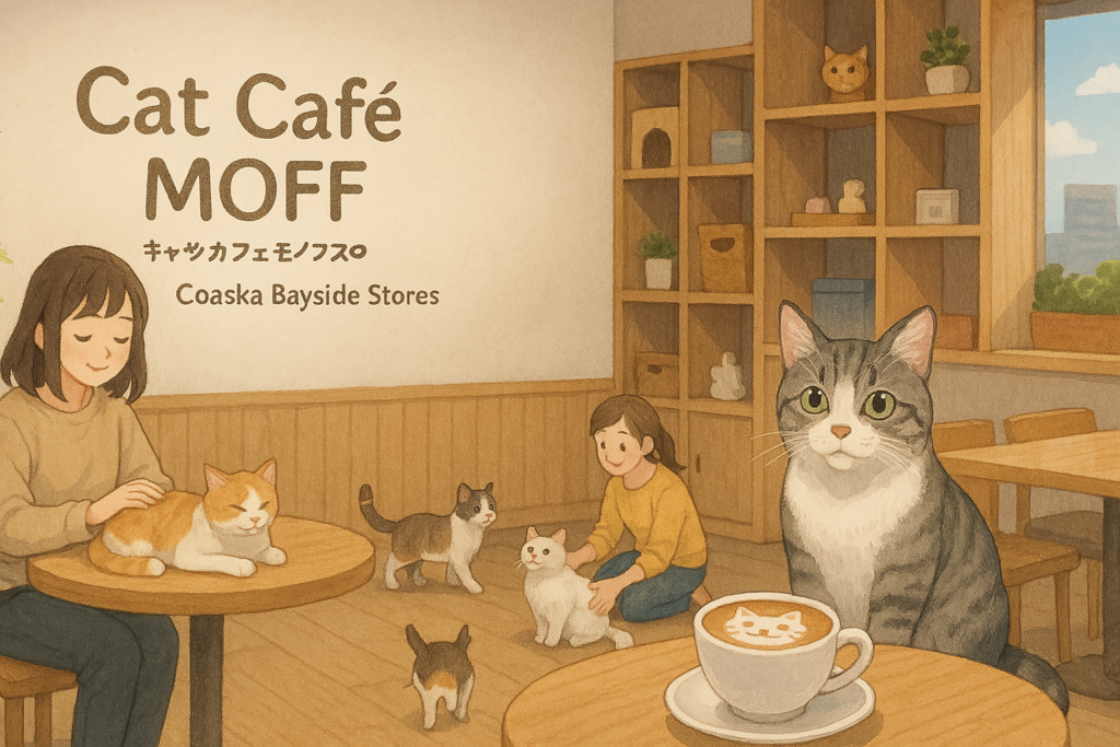 Cat Café MOFF コースカベイサイドストアーズ店(横須賀)|猫カフェ×本格カフェの融合
